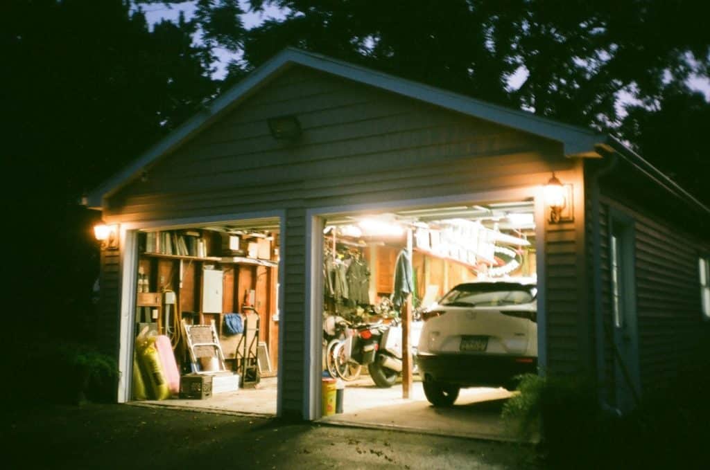 open garage